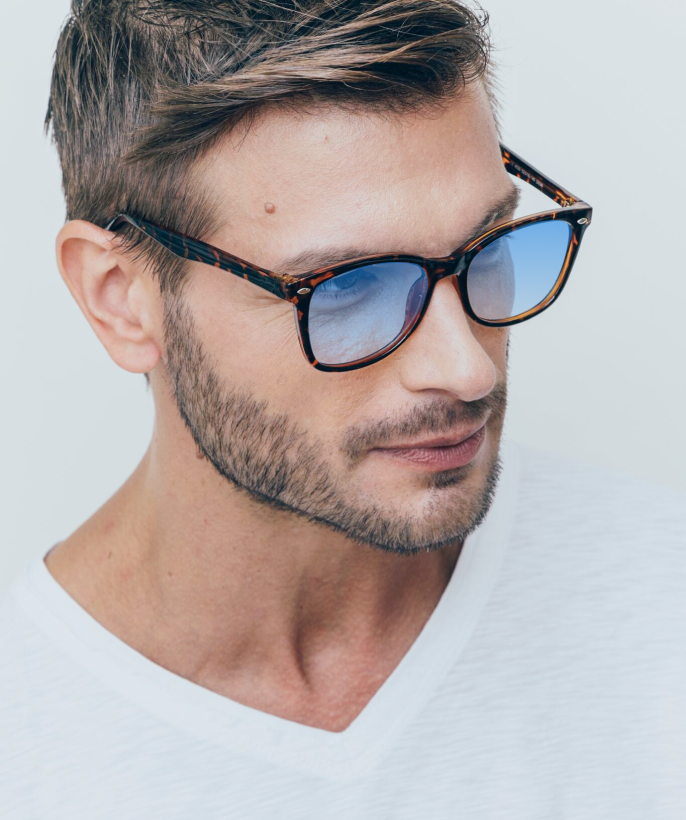 Gradient tint eyeglasses best sale